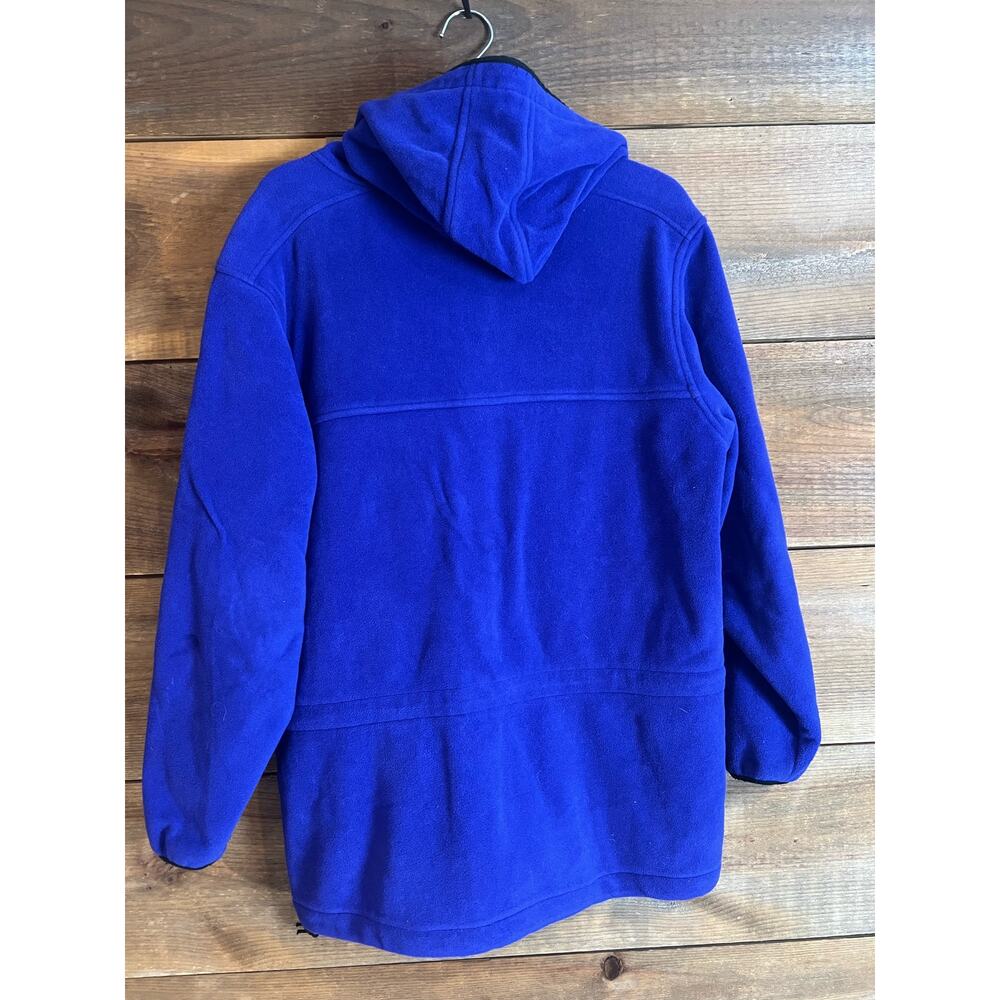 90 Vintage LL Bean Polartec Windbloc‎ Series Fleece Blue/Purple Woman Size M - Picture 2 of 6